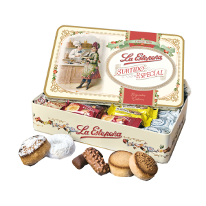 Lata gourmet de productos de La Estepeña